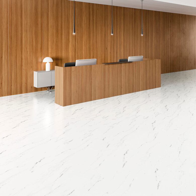 Suelo Laminado FAUS Marmol Statuario